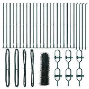 vidaXL Žoga āķis Zaļa