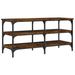 vidaXL apavu skapītis, koka krāsa, 100x38,5x49 cm, inženierijas koks