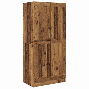 vidaXL Skapis Vecs koks 82,5 x 51,5 x 180 cm Inženierijas koks