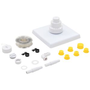 vidaXL baseina strūklakas komplekts, 13 daļas