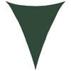 vidaXL saulessargs, 160 g/m&sup2;, tum&scaron;i zaļ&scaron;, 5x7x7 m, HDPE