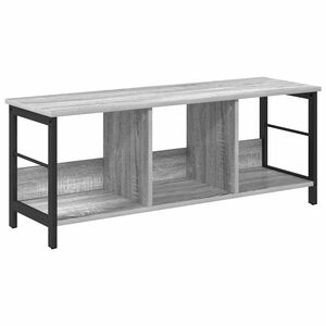 vidaXL Grāmatu plaukts 3 līmeņi 102 x 32 x 40,5 cm Inženierijas koks