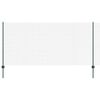 vidaXL Metināts žogs ar stabiem 50 x 1,2 m PVC pārklāts tērauds Zaļa