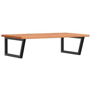 vidaXL izlietnes plaukts, stiprināms pie sienas, tērauds, dižskābardis