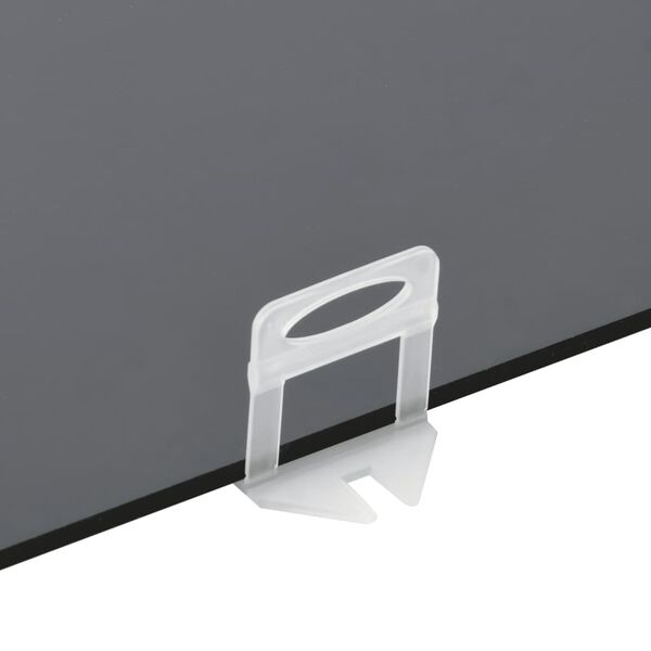 vidaXL flīžu izlīdzinā&scaron;anas klip&scaron;i, 2500 gab., 3 mm