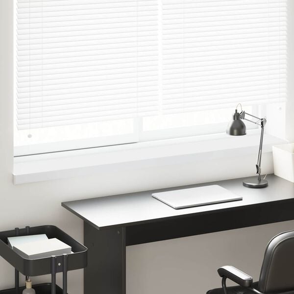 vidaXL Logu palodze Balts 140 x 20 x 4,5 cm PVC