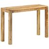 vidaXL konsoles galdiņ&scaron;, 110x35x76 cm, neapstrādāts mango koks