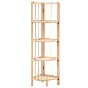 vidaXL stūra plaukts, 27x27x110 cm, ciedru koks