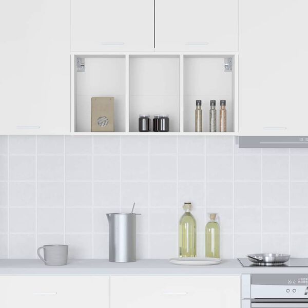 vidaXL Piekarams skapītis Balts 40 x 29,5 x 80 cm Inženierijas koks