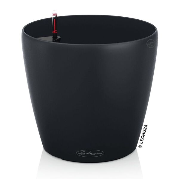 LECHUZA puķu kaste CLASSICO Color 18 ALL-IN-ONE, &scaron;īfera krāsā