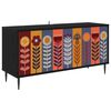 vidaXL Televizora skapī&scaron;a ESSEN 102 x 33 x 51 cm Melns ozols