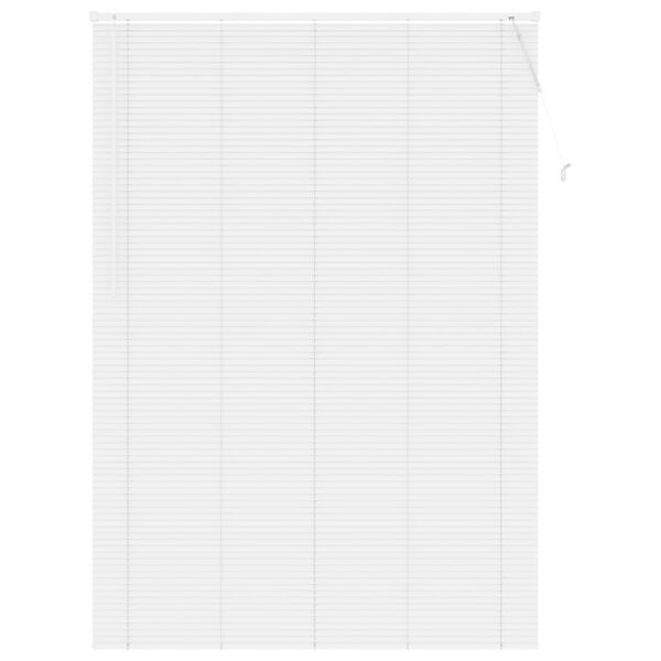 vidaXL Venēcijas žalūzija Regulējams Balts 213 x 150 cm PVC