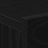 vidaXL peldo&scaron;i naktsskapī&scaron;i, 2 gab., melns ozols, 40x32x15 cm, inženierkoks