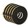 vidaXL Pa&scaron;līpo&scaron;a putas lente 5 gab. Melns 15mm x 10m CR putuplasts