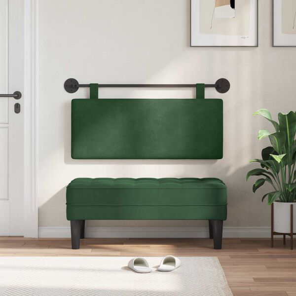 vidaXL Karājo&scaron;s galvgalis Piestiprināts pie sienas Korduroja audums