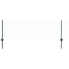 vidaXL Metinātās stieples žogs 50 x 0,6 m (W x H) PVC pārklāts tērauds