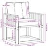 vidaXL Āra dīvānu komplekts Cieta akācijas koks un tekstilēns