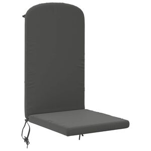 vidaXL Adirondack krēsla spilvens GEMERT 100% poliesters Antracīta