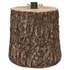 vidaXL Ziemassvētku eglītes statīvs stumbra formā Diam. 31 x 37 cm
