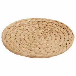 vidaXL Apaļas Woven paliktņi 10 pcs Dabiska &Oslash; 30 cm Ūdens hiacintes