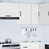 vidaXL virtuves sienas skapis "Lucca" White Engineered Wood