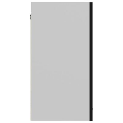 vidaXL piekarams skapītis, melns, 60x31x60 cm, skaidu plāksne