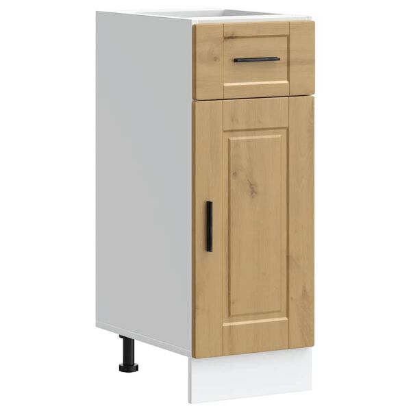 vidaXL virtuves apakšējai skapītis, "Porto", koka krāsa