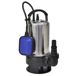 vidaXL Netīrā ūdens iegremdējamais sūknis 750 W 12500 L/h