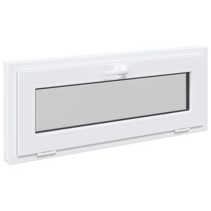 vidaXL Pagraba logs RISOR 110 x 40 cm PVC un stikls