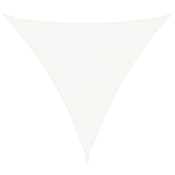 vidaXL saulessargs, 160 g/m&sup2;, balts, 4x4x4 m, HDPE