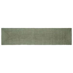 vidaXL Teritorijas paklāji Taisnstūra Olīvu zaļ&scaron; 60 x 200 cm Džuta