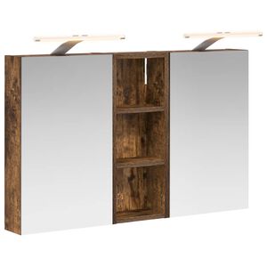 vidaXL Vannas istabas skapju komplekts 3 pcs 80 x 10,5 x 50 cm
