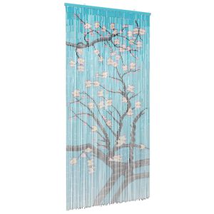 vidaXL Kaitēkļu durvju aizkars krāsains 200 x 100 cm Bambuss