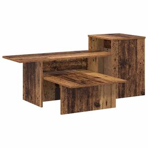 vidaXL Konsoles galds Vecs koks 91,5 x 35 x 38,5 cm Inženierijas koks