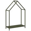 vidaXL malkas plaukts olīvzaļ&scaron; 60x25x90 cm auksti velmēts tērauds