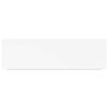 vidaXL sienas plaukts, balts, 80x23,5x3,8 cm, MDF