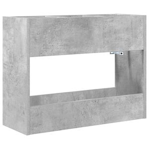 vidaXL Lietussarga statīvs Betona pelēks 65 x 24 x 50 cm