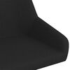 vidaXL bāra krēsli, 2 gab., melns audums