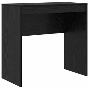 vidaXL Galds Melns ozolkoks 80 x 40 x 76 cm