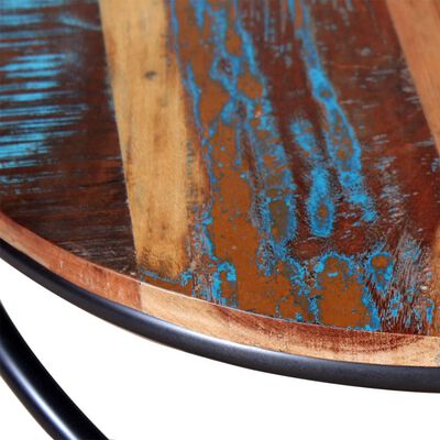 vidaXL kafijas galdiņš, 60x60x40 cm, pārstrādāts koks