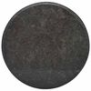 vidaXL galda virsma, &Oslash;60x2,5 cm, melns marmors