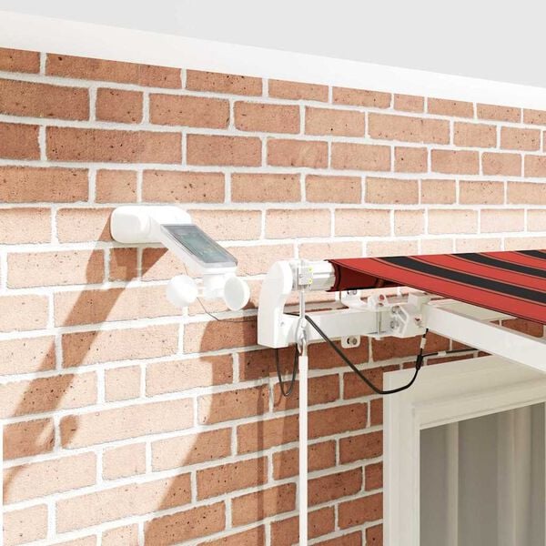 vidaXL Izvelkams jumtiņ&scaron; Oranžs un brūns 300 x 250 cm