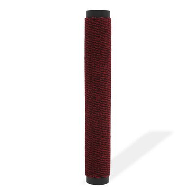vidaXL paklājs, taisnstūra formas, 120x180 cm, sarkans