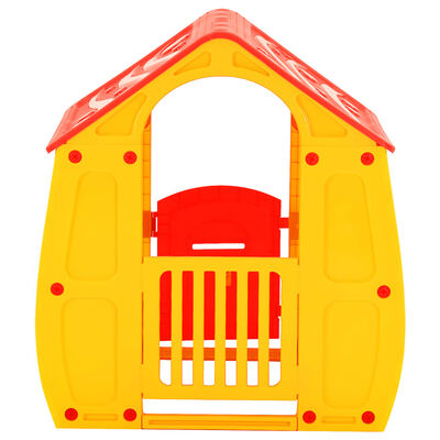 vidaXL bērnu rotaļu māja, 102x90x109 cm