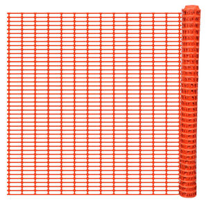 vidaXL dārza žogs, 50 m, oranžs