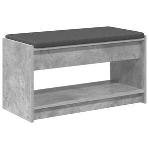 vidaXL Zāles sols Betona Pelēks 83 x 38 x 45 cm