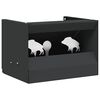 vidaXL Lodiņu slazds Melna 29 x 22 x 20 cm Tērauds