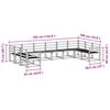 vidaXL Āra dīvānu komplekts 10 pcs Dabiska Cietā akācijas koks