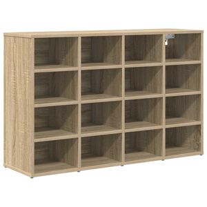 vidaXL Apavu skapis 103 x 30 x 67 cm Inženierijas koks Sonomas ozols