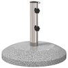 vidaXL Parasol bāze 40-50 mm stienim 26.45 kg Pelēka for 40-50 mm Pole